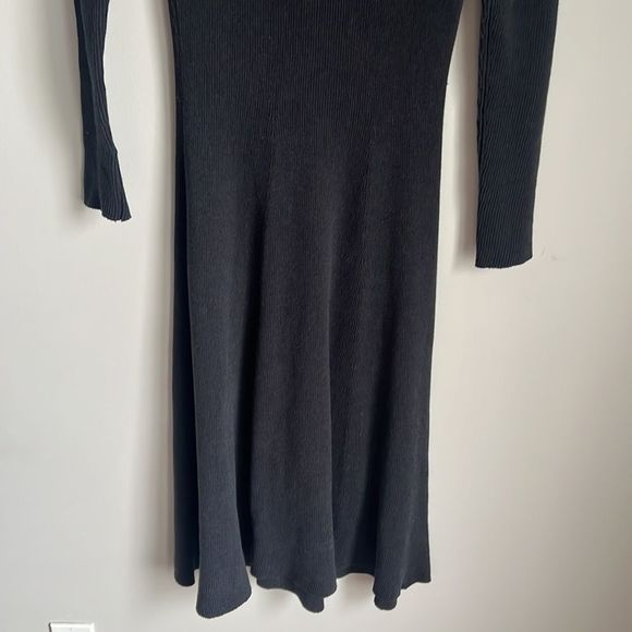 Peruvian connection ribbed turtle neck sweater dress - Picture 5 of 13